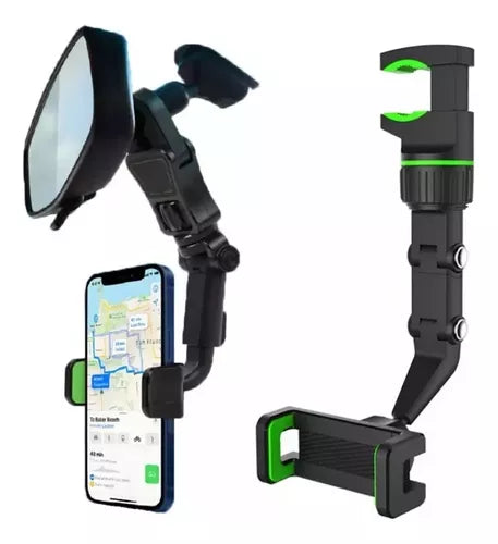 00 Suporte de Celular para Espelho de Carro