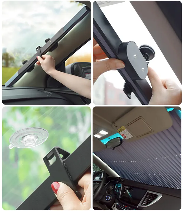00 Cortina Solar Retrátil para carro