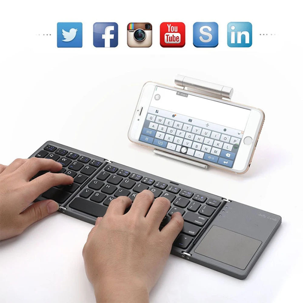 00 Mini Teclado Desdobrável