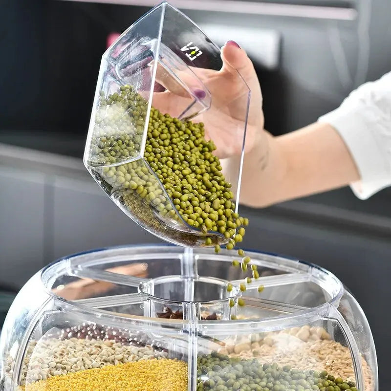 00 Dispenser De Alimentos E Grãos Giratório