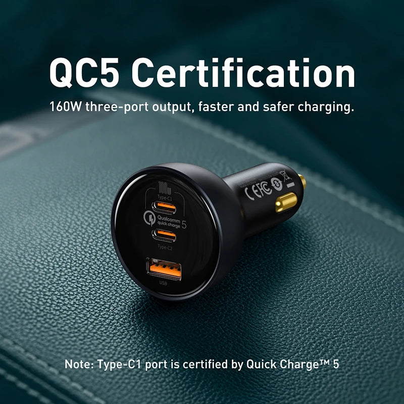 Carregador 160W Real Turbo -  USBC