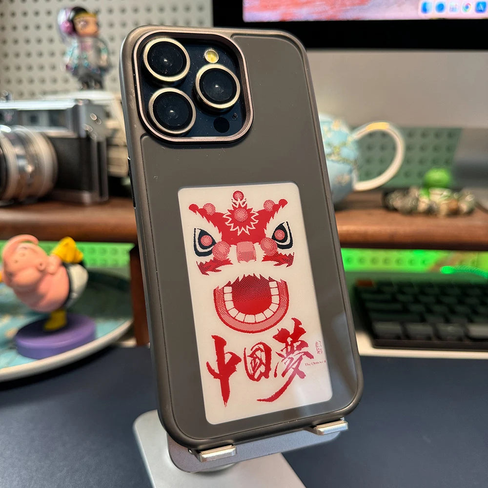 00 Capa E-ink para iPhone 15 PROMAX
