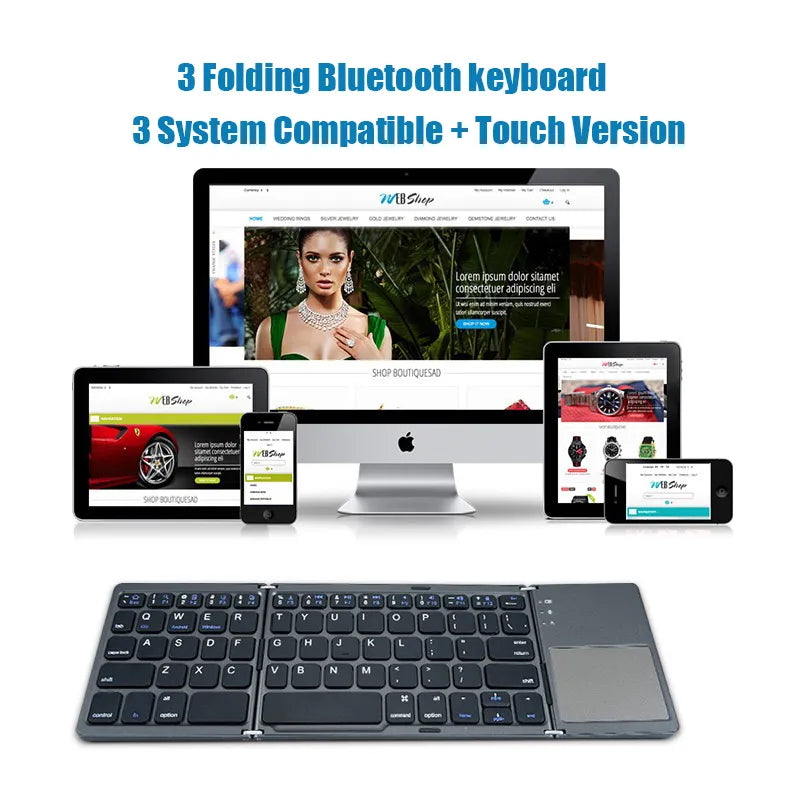 00 Teclado Wireless com Touchpad