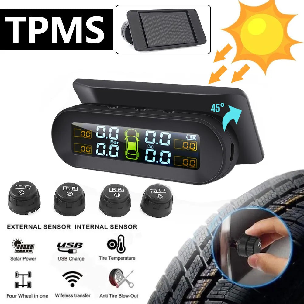 000 Sensor de pressão para Pneus com LCD