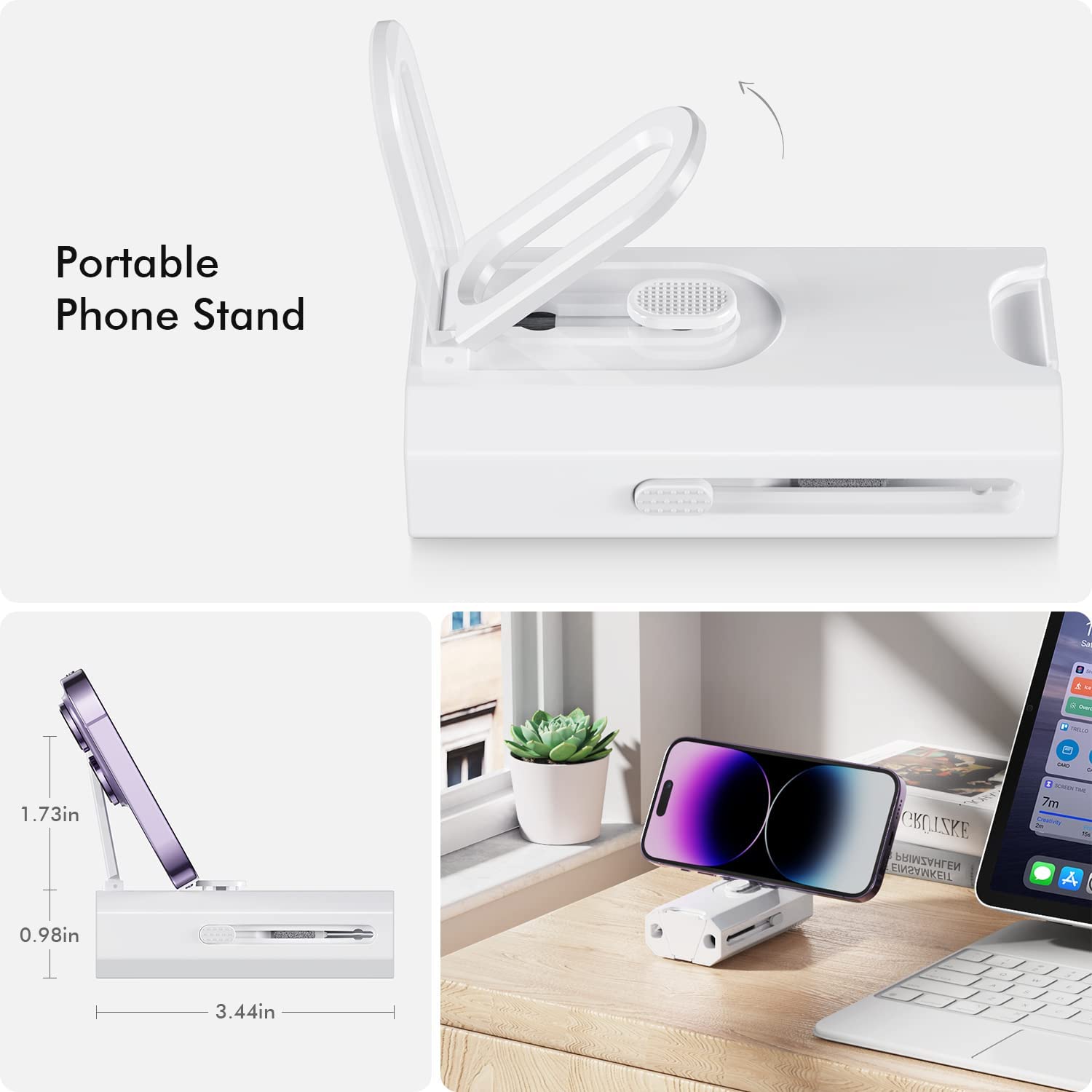 Kit 8 em 1 Profissional Clean Pen para Teclado, Celular e Computadores