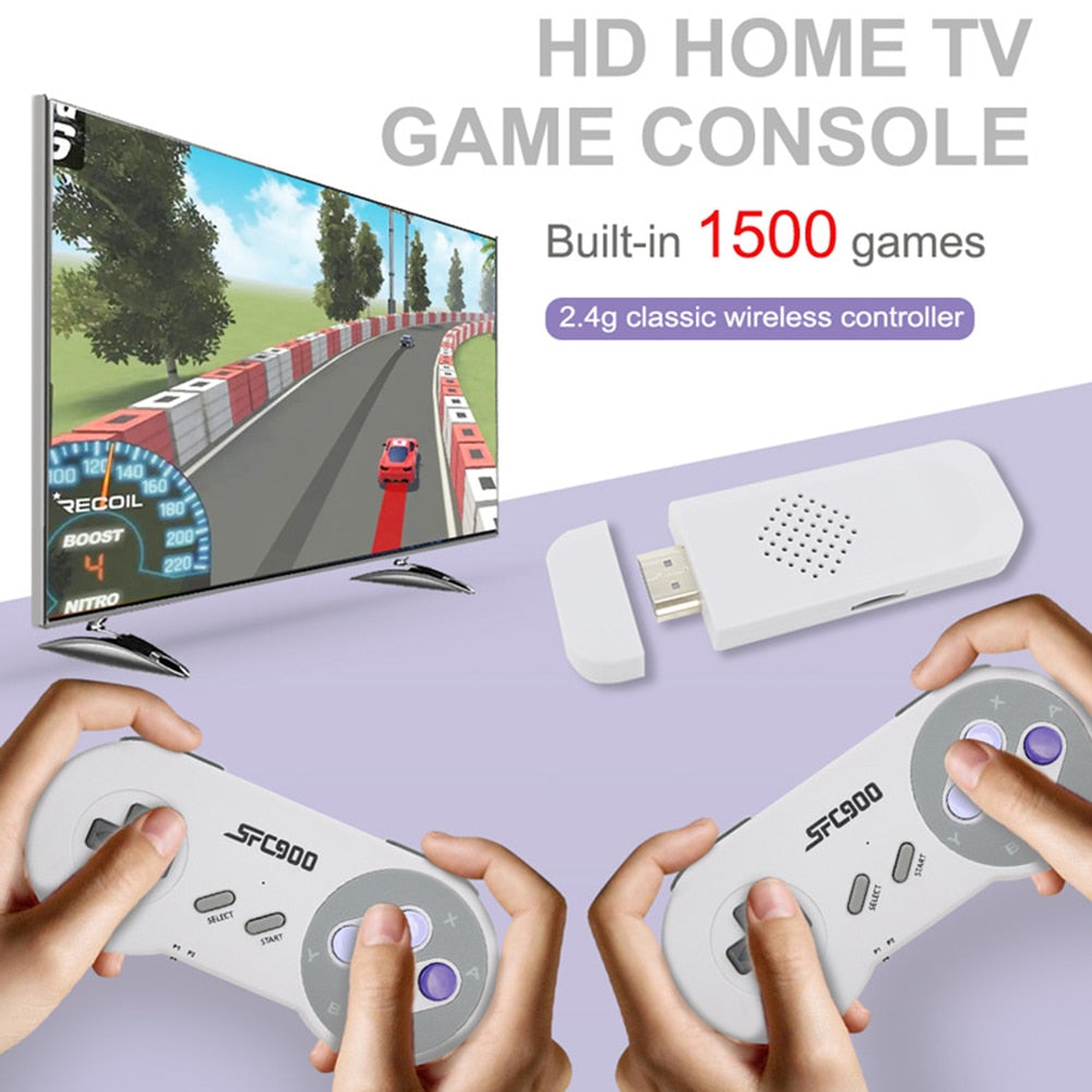 SF900 Retro Game Console 2.4G Wireless ÚNICO NO BRASIL SEM DELAY