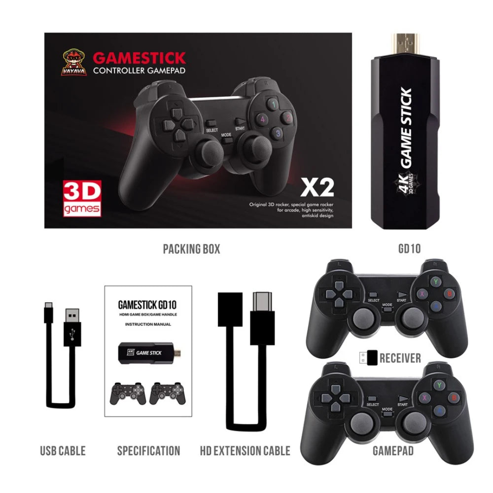 Game 3D 4K Retrô