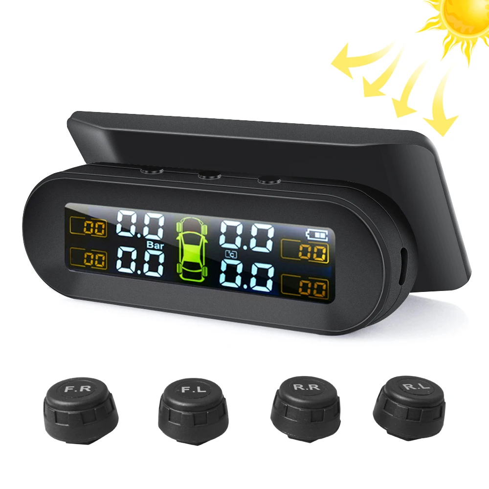 000 Sensor de pressão para Pneus com LCD