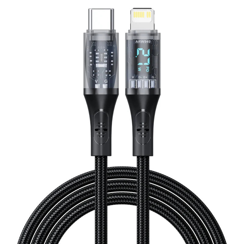 00 Cabo Fast com Tela USB-C para Lightning