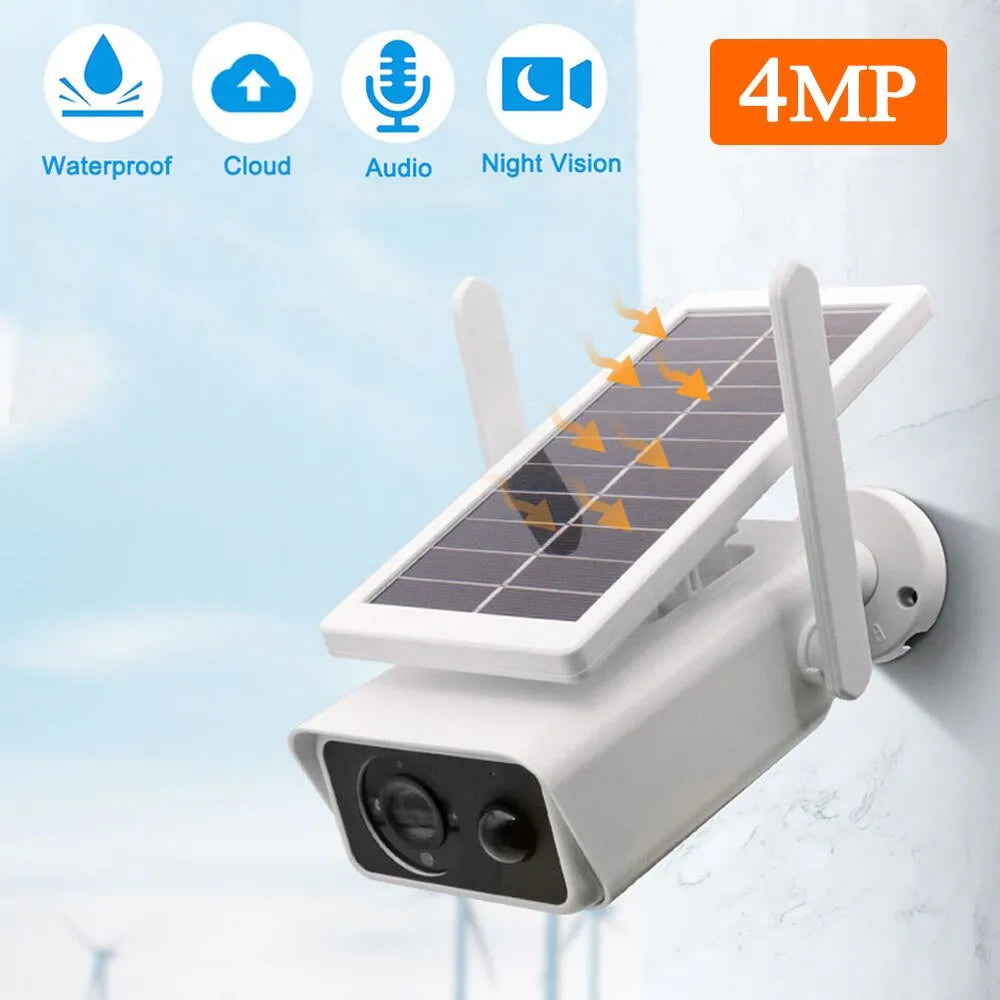 Câmera Solar Wireless com modo Noturno