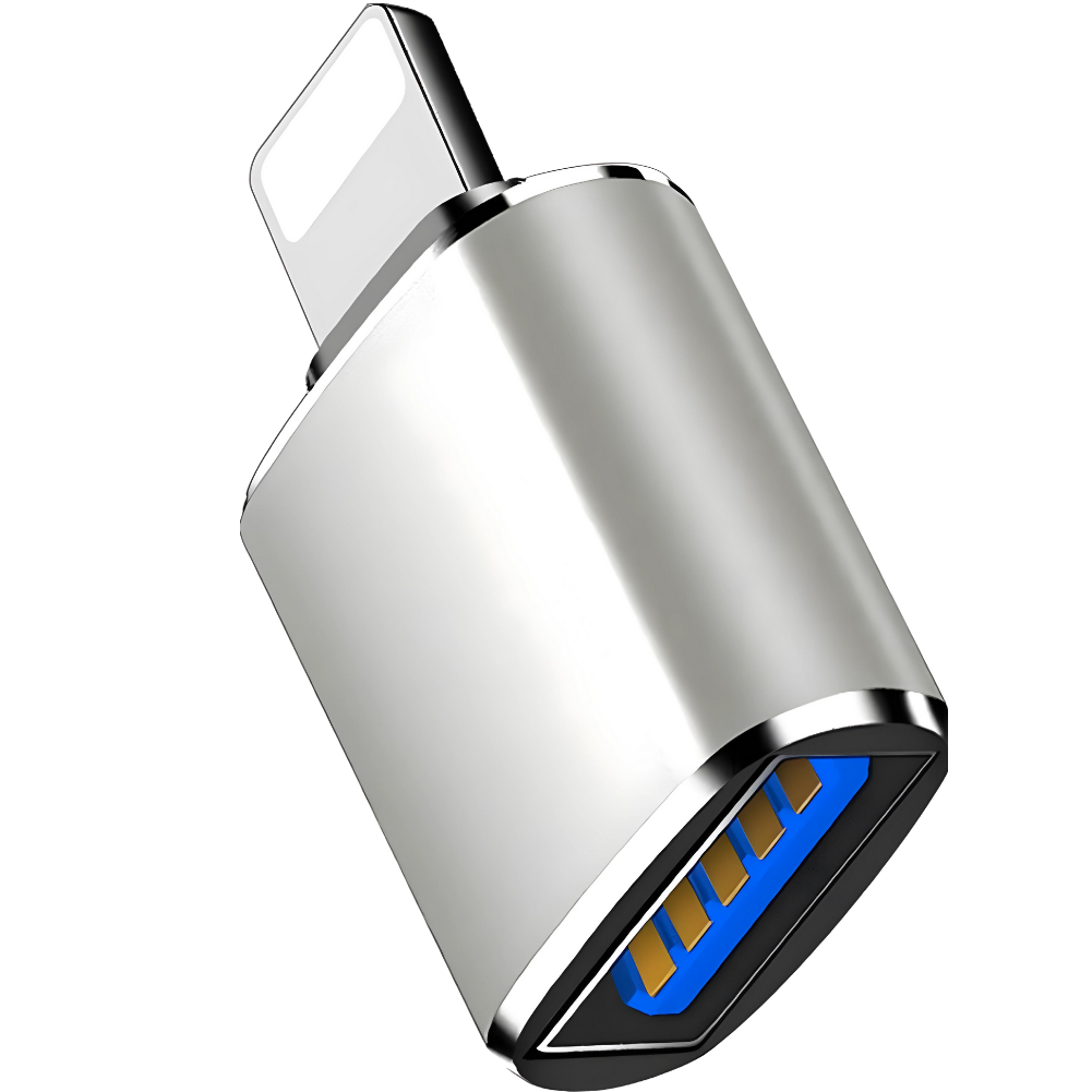00 Adaptador OTG Lightining para iPhone
